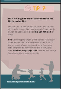 tips voor gescheiden ouders