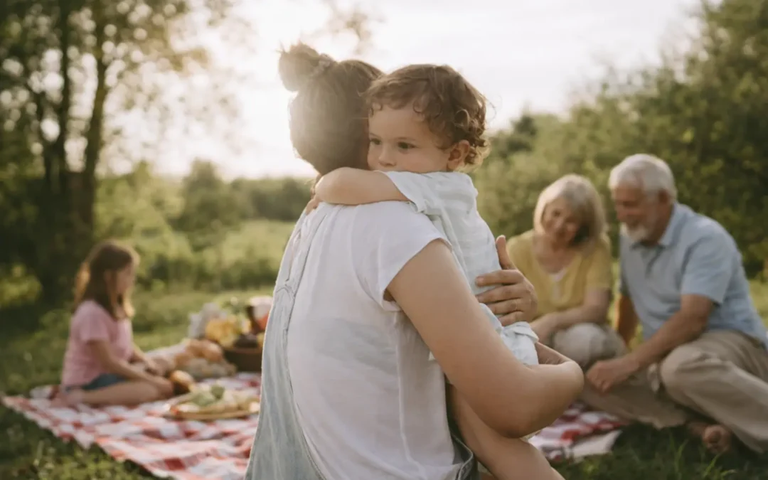 Contact met je schoonfamilie na een scheiding